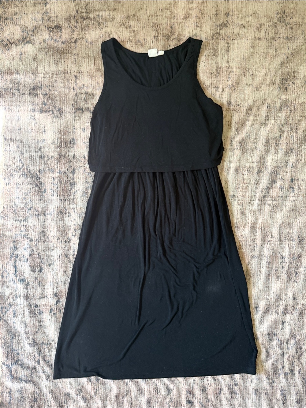 GAP Black Sleeveless Maternity/Nursing Dress